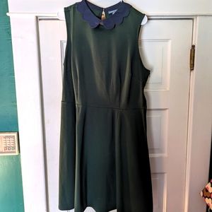 EUC Modcloth Peter Pan Collar Dress, 1X